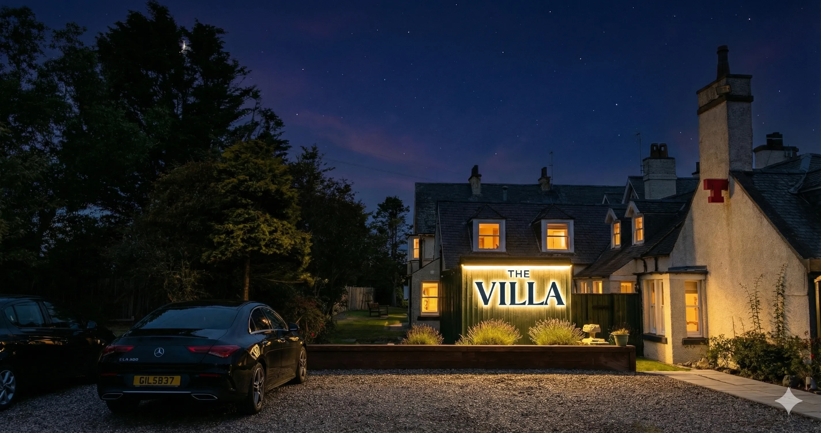 The Villa, Montrose  newly refurbished rooms on the Angus coast